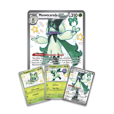 Pokémon TCG: SV - Paldean Fates Meowscarada ex Premium Collection - PokeRvm